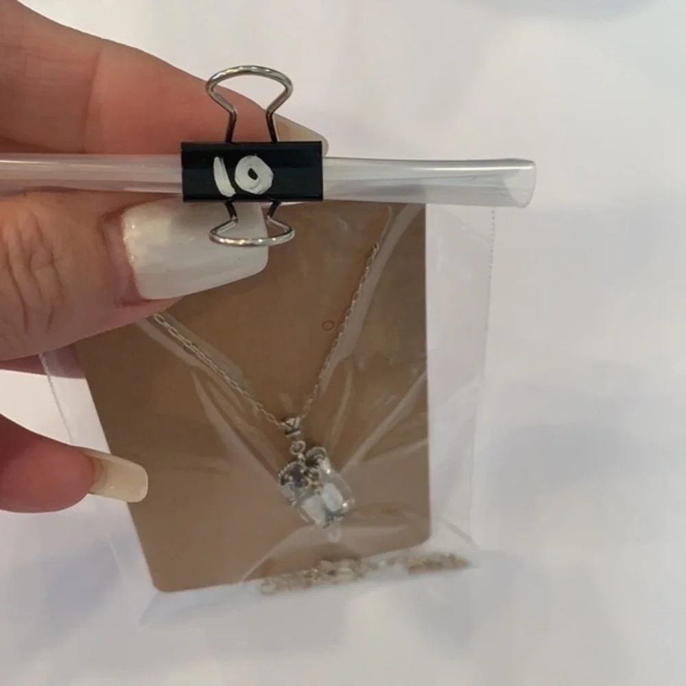 Sterling silver natural pearls art glass pendant